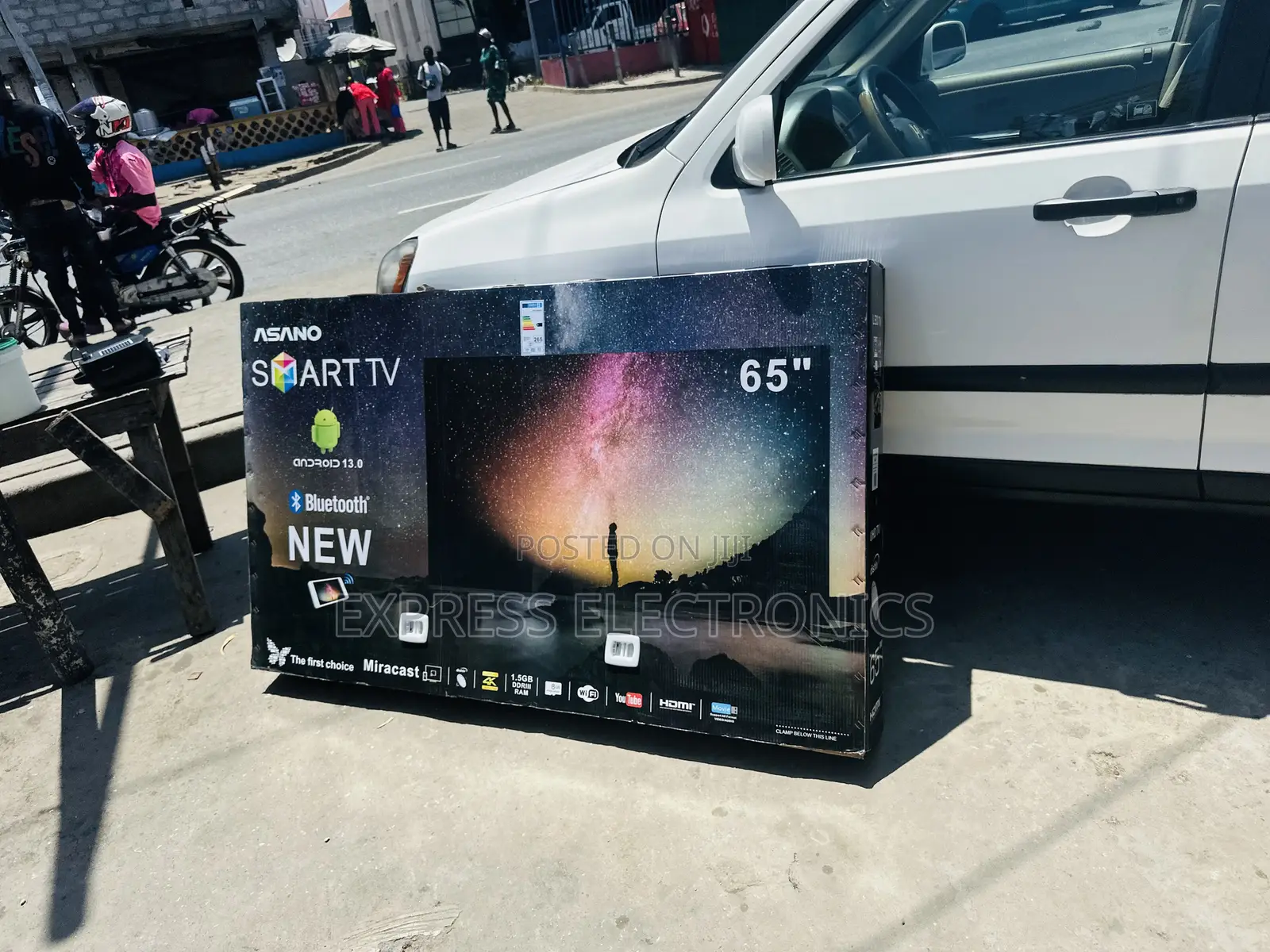 Asano 65”Android Uhd Smart Television