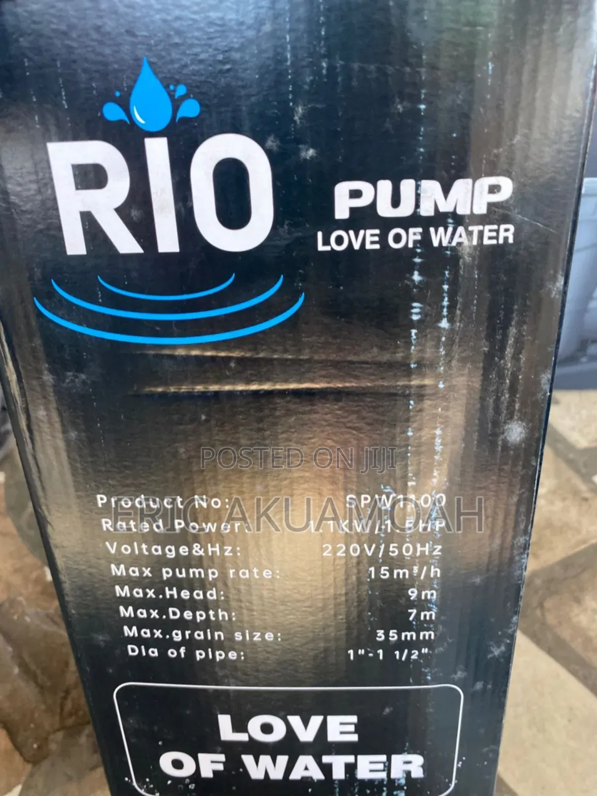 Rio 1.5hp Sewage Pump
