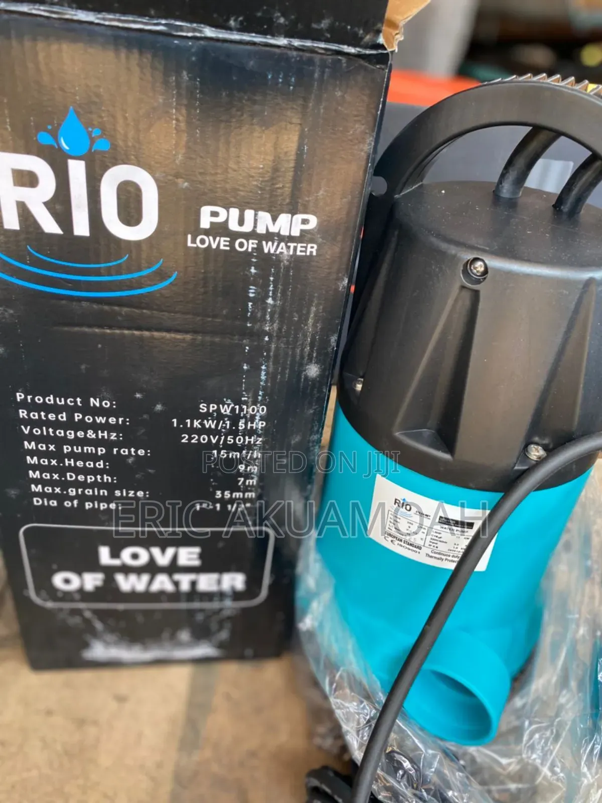 Rio 1.5hp Sewage Pump