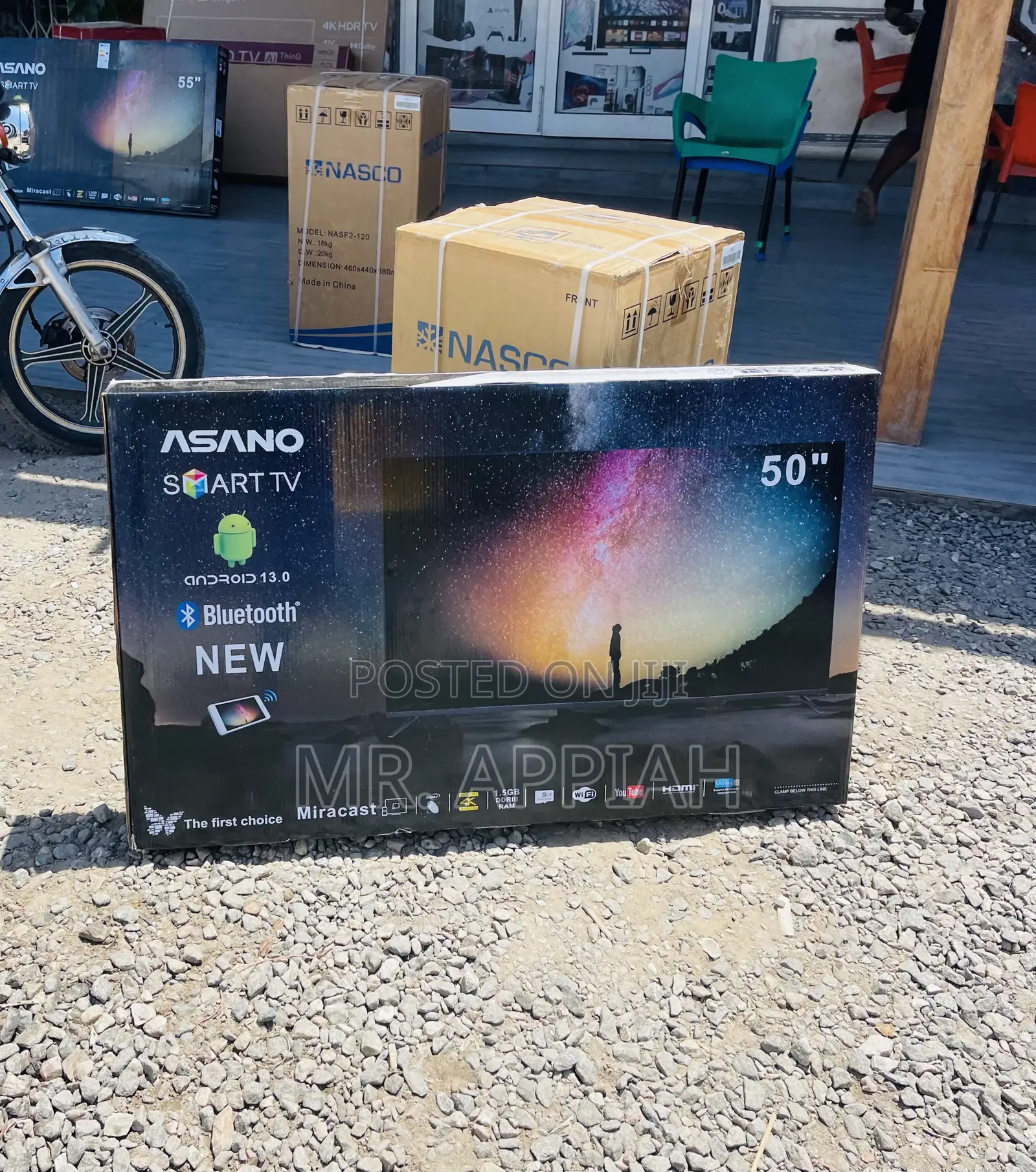Choose Authentic Asano 65 Inch Uhd Smart Television.