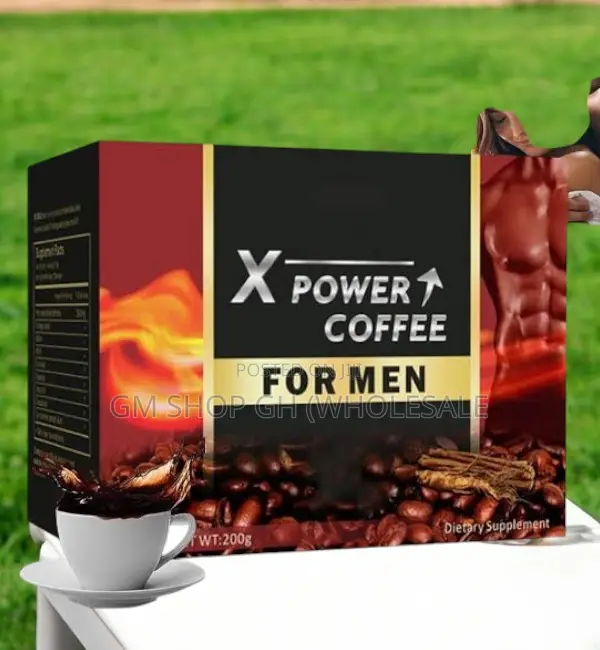 X Power Coffee for Men, Boost Sexual Performanc