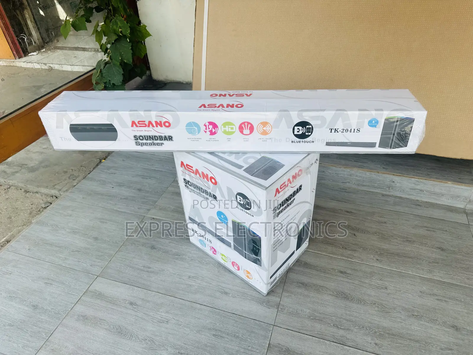 Very Affordable Soundbar Asano With Woofer