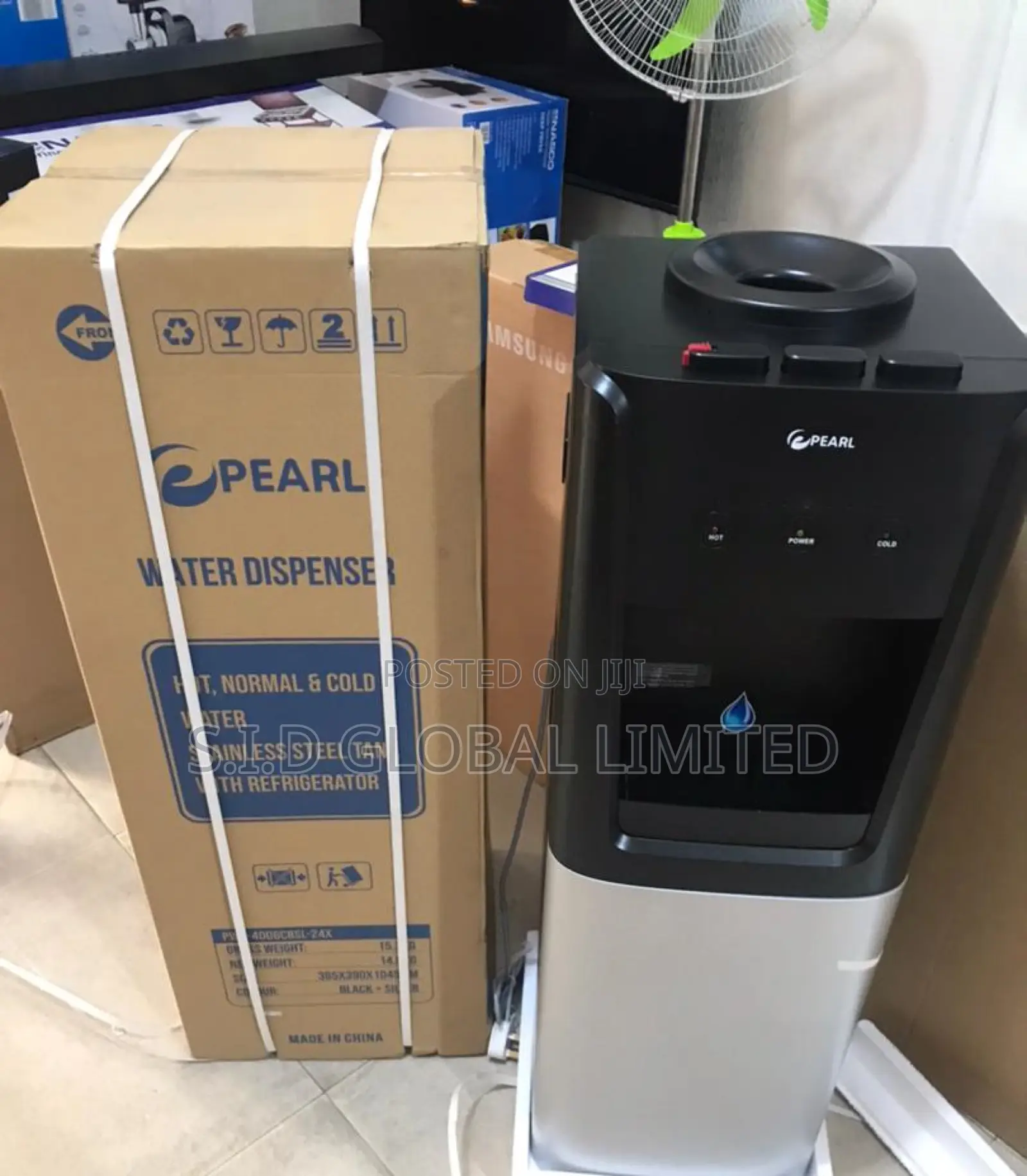 Hydrate With Pearl Water Dispenser 4 Series PWD-4006cbsl-24x