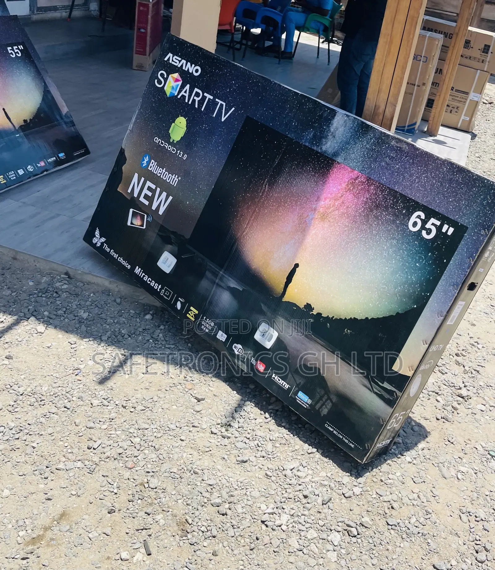 65 Inch Smart UHD Led Android Asano Google Tv