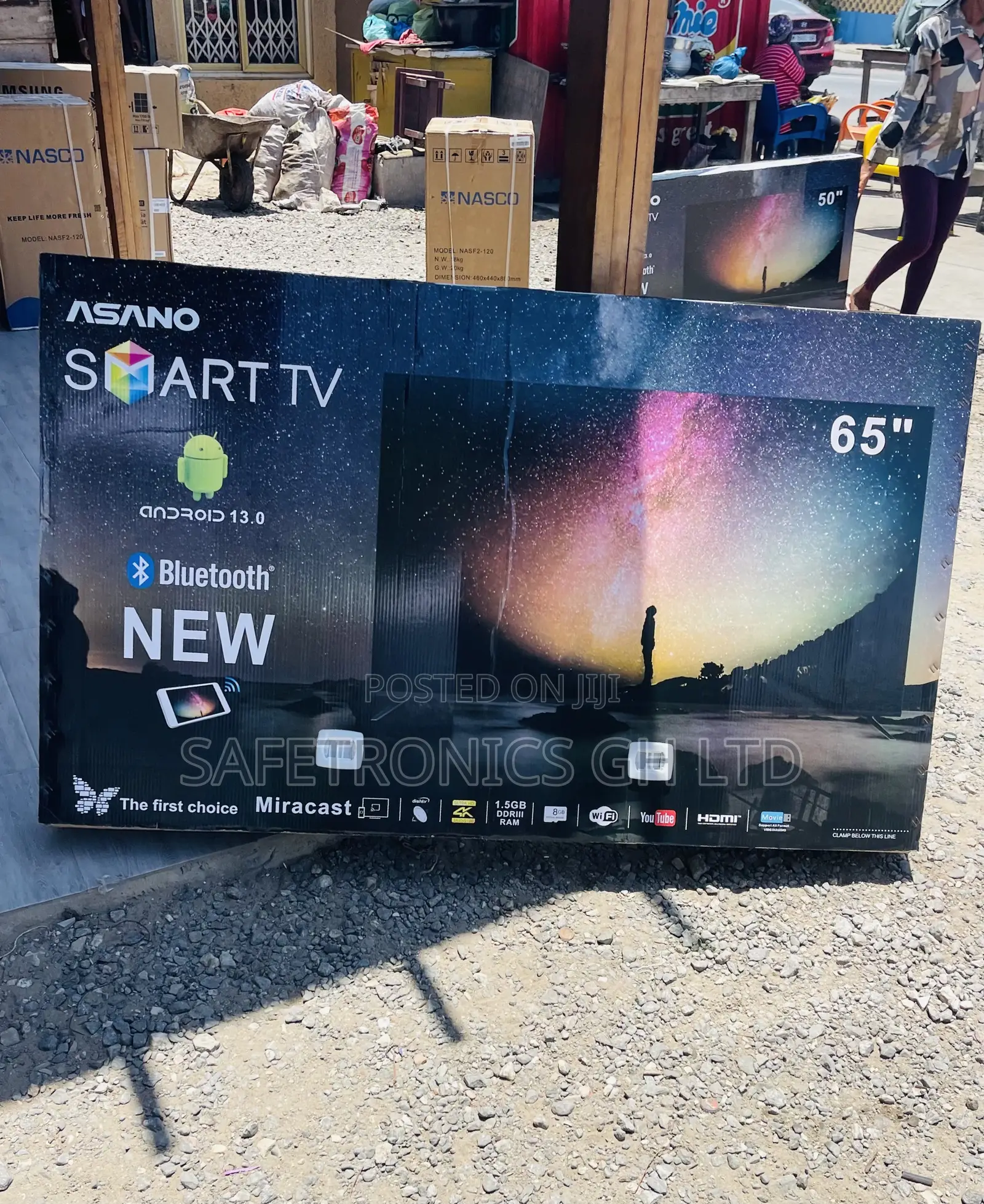 Choose 65 Inch Smart Asano UHD Led Android Tv