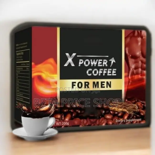 X Power Coffee for Men, Boost Sexual Performance