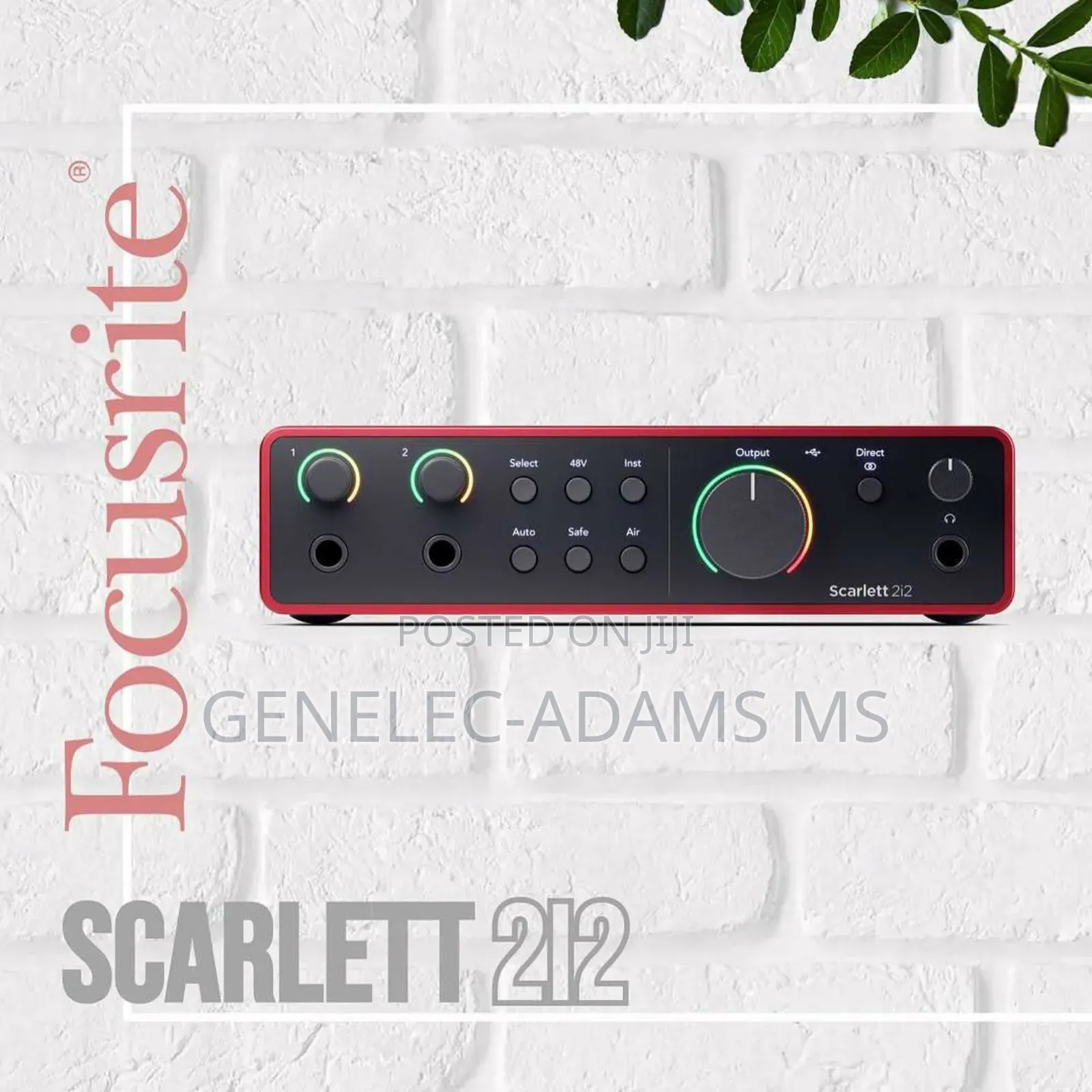 Original Focusrite Scarlet 2i2 4th Generation