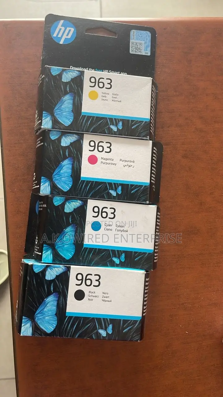 Original Ink 963 B/Y/C/M- Color 550,Black 650