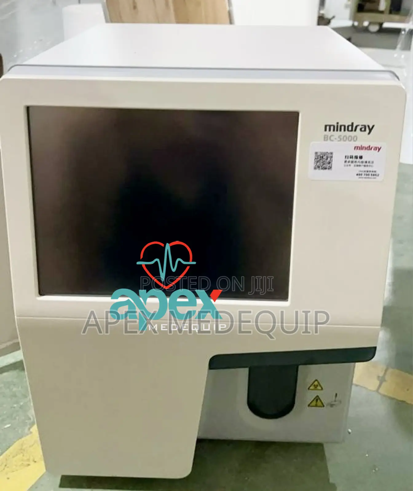 Mindray BC 5000 5-Part Auto Hematology Analyzer (Homeused)