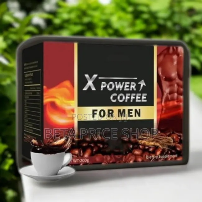 X Power Coffee for Men, Boost Sexual Performance