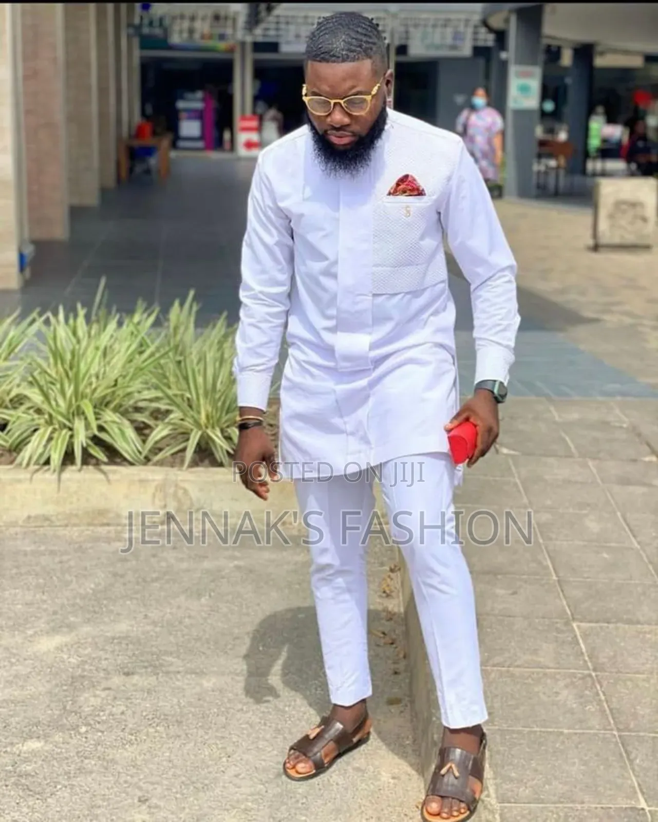High Quality White Kaftan Available
