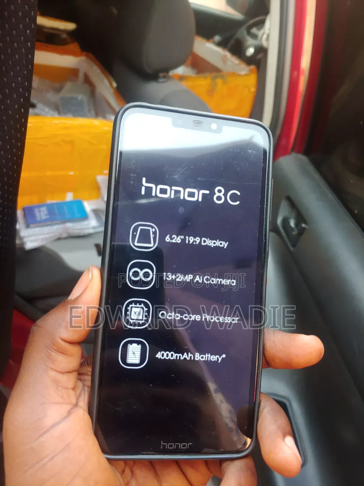 New Huawei Honor 8C 64 GB Black