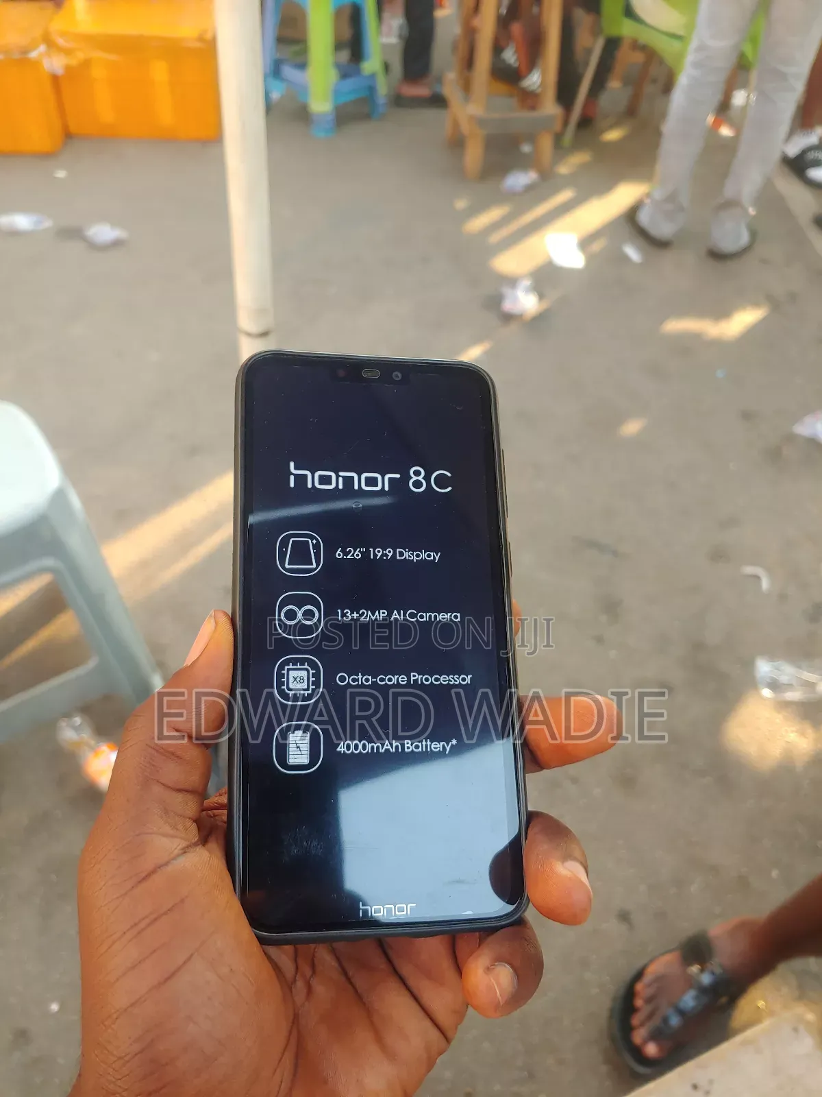 New Huawei Honor 8C 64 GB Black