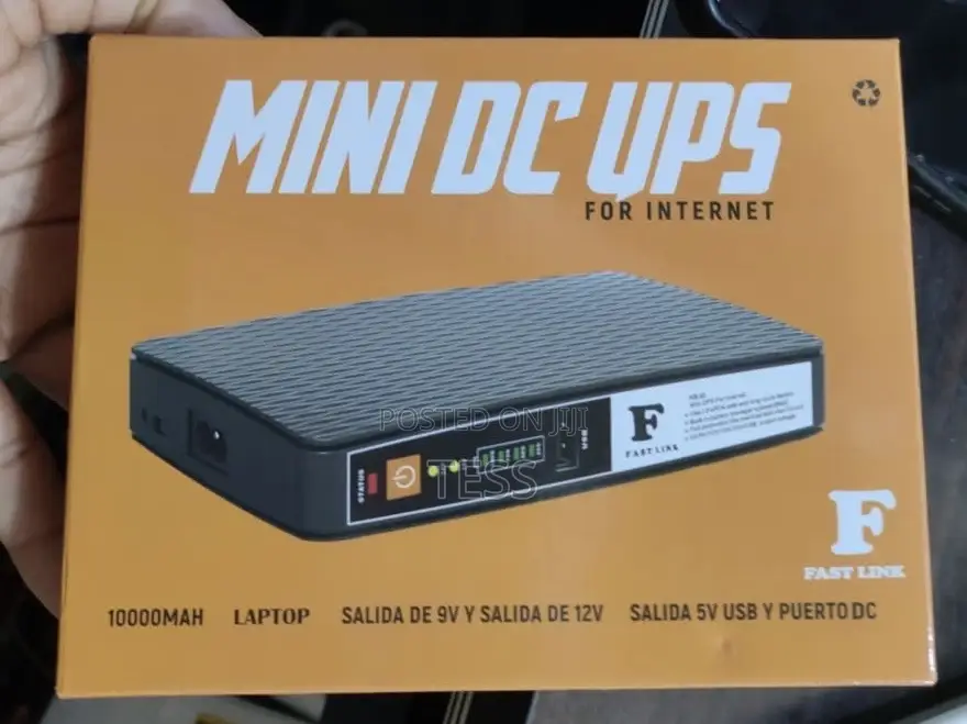 Ups Mini Dc 10,000mah for Router and CCTV Cameras