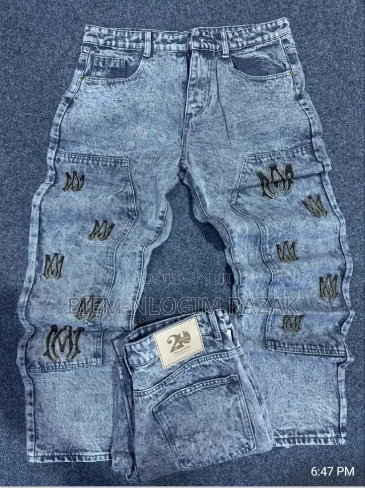 Original Baggy Jeans Available in Stock