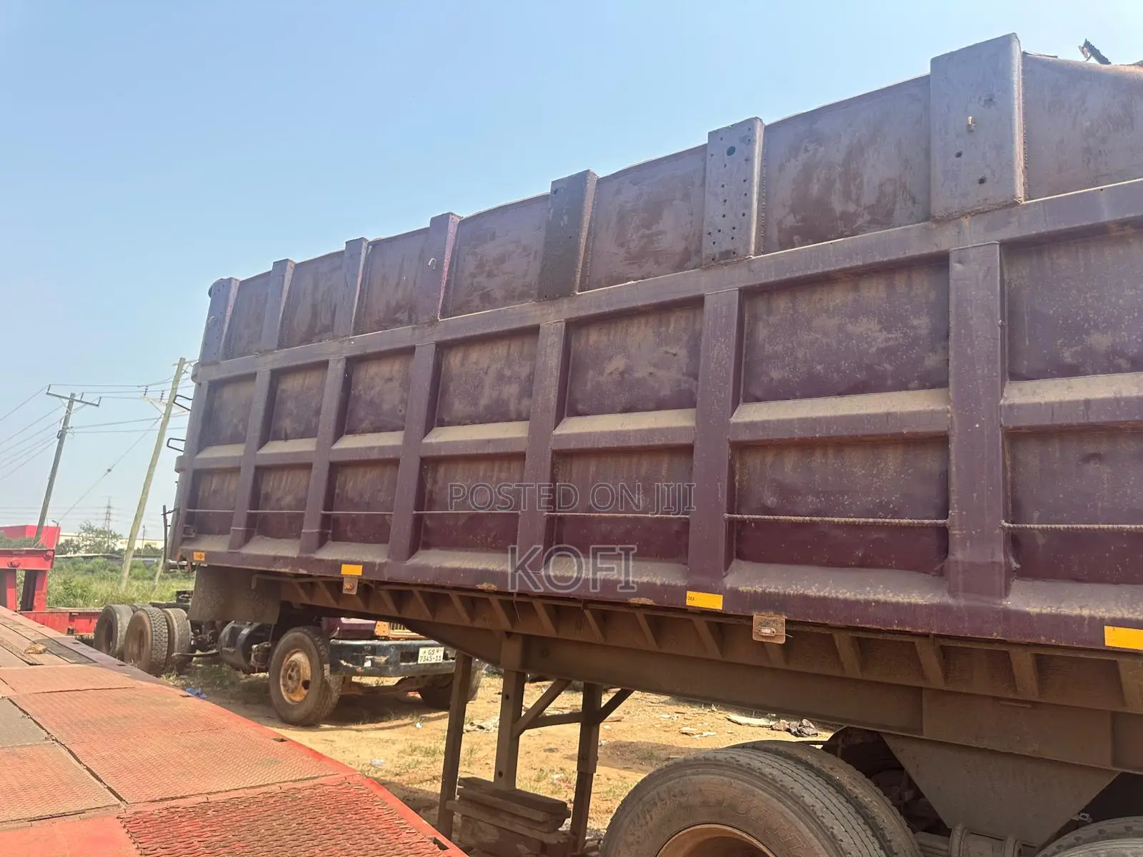 Semi Trailer Tipper Bucket