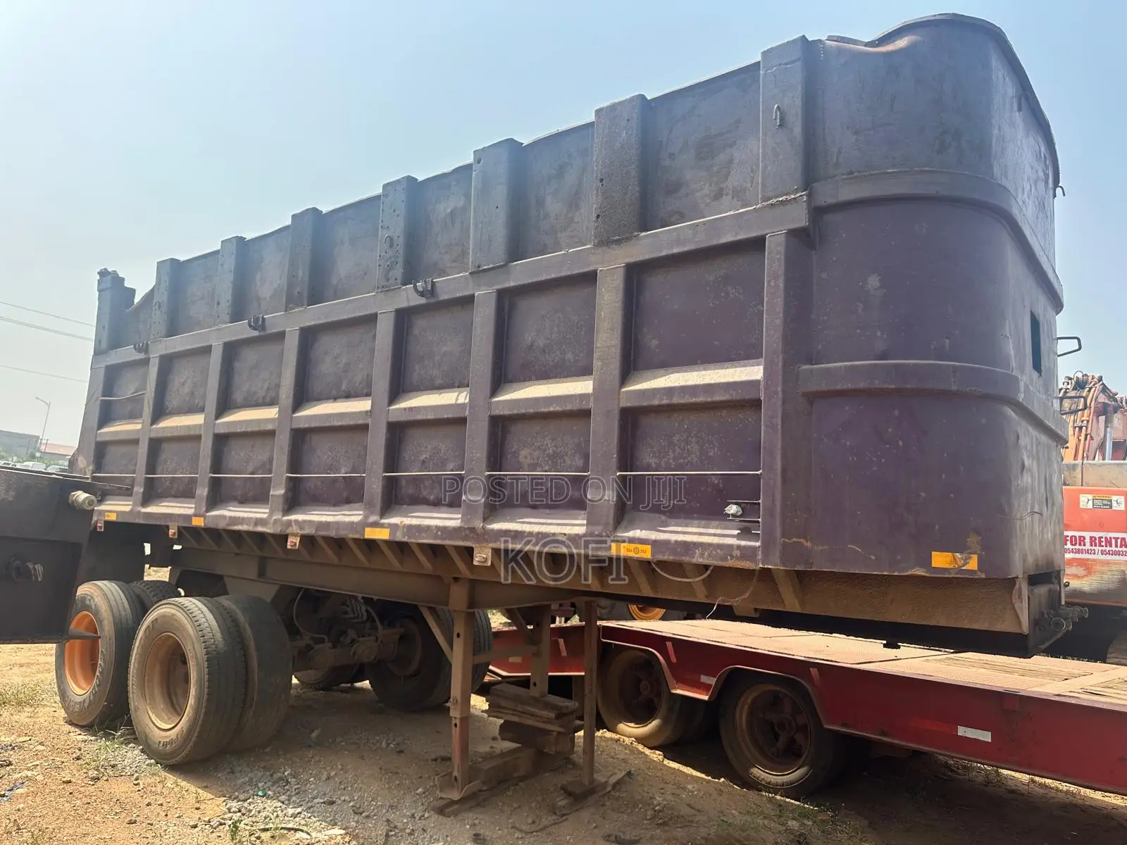 Semi Trailer Tipper Bucket