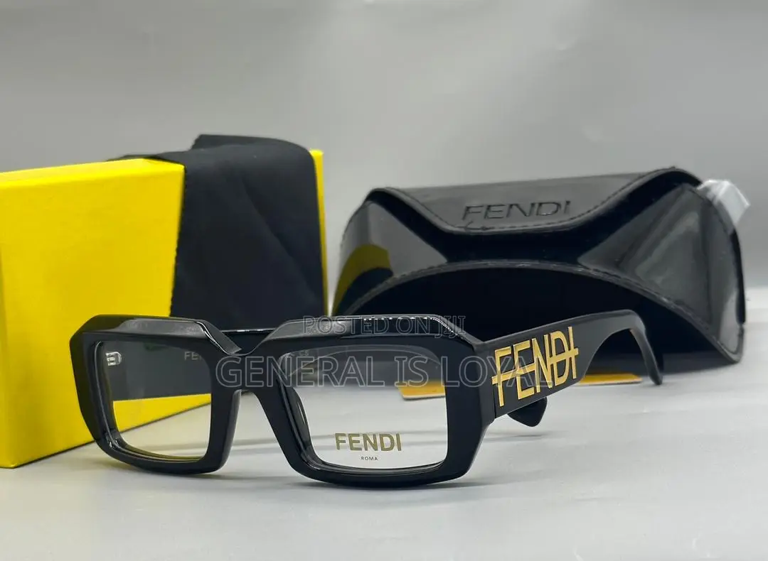 Fendigraphy Black Glasses