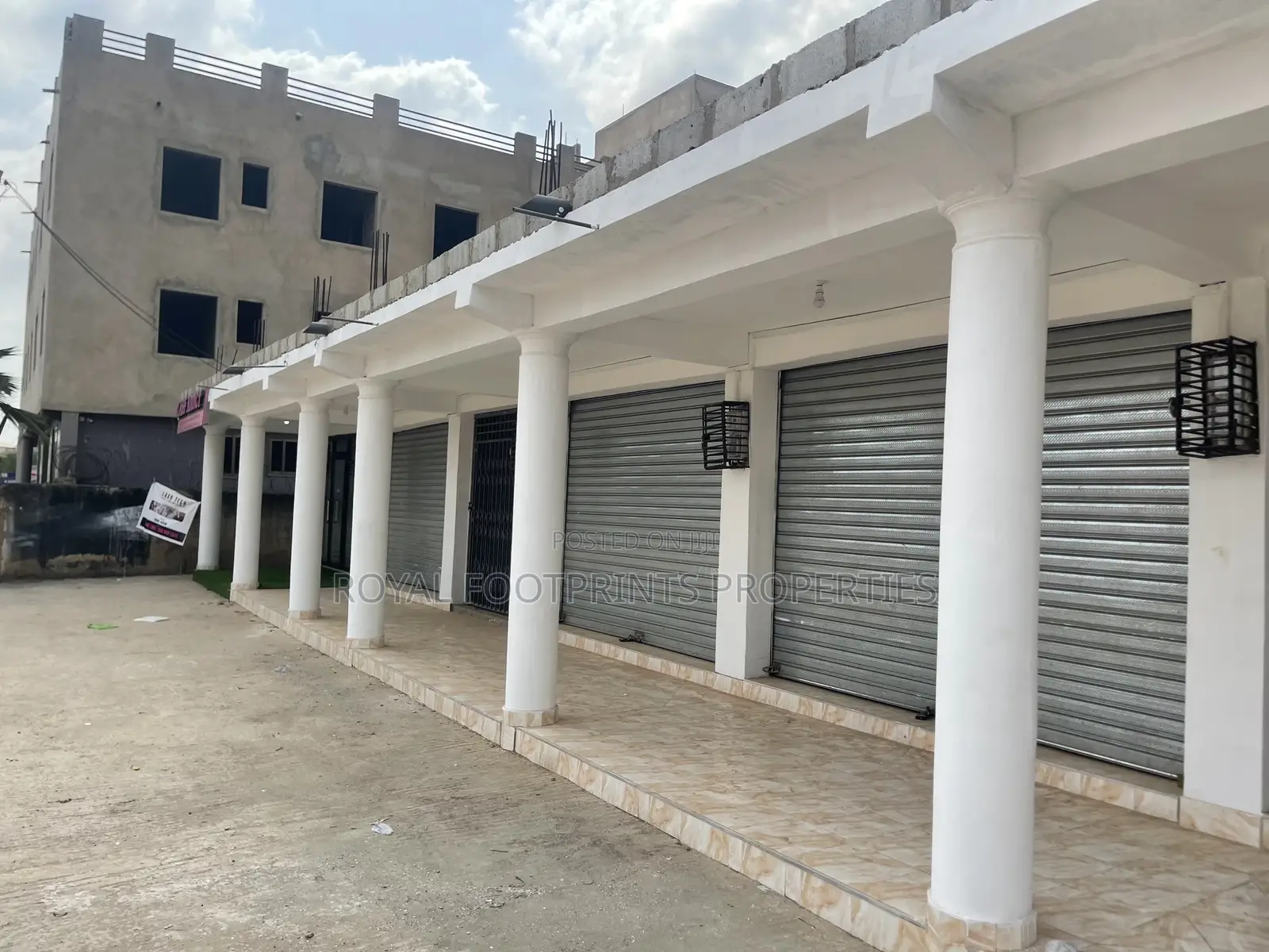 A Newly Built Single Shop at Ashaley Botwe