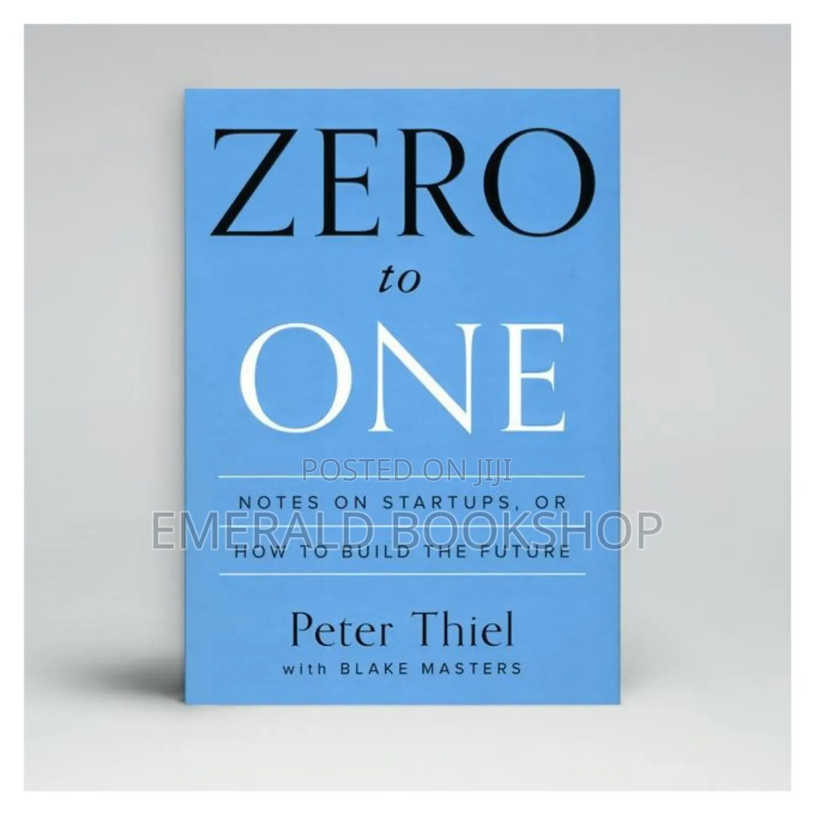 Zero to One Book Available
