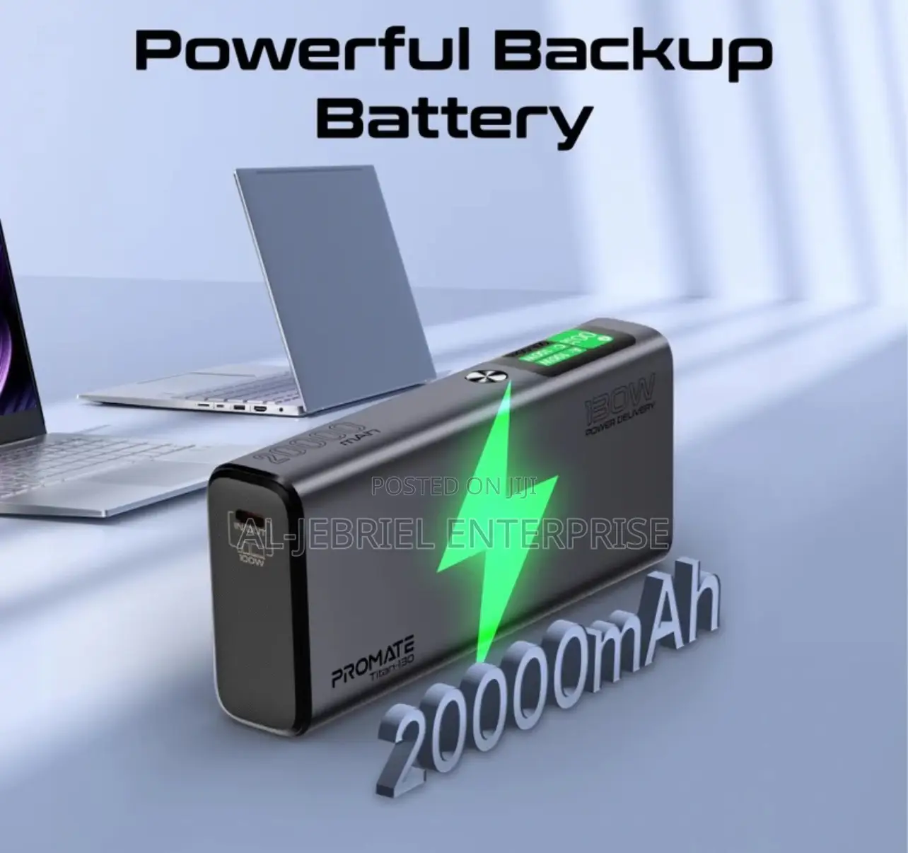 20000mah Lithium-Ion Battery Promate Titan-130 Powerbank