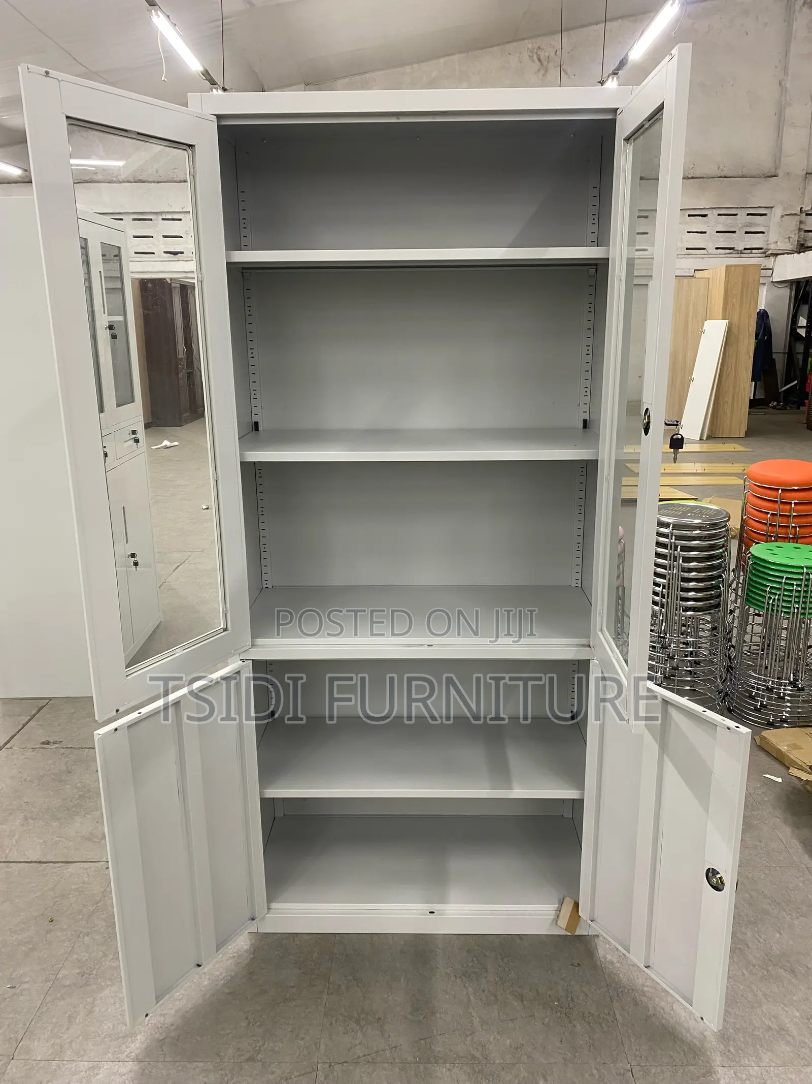 Quality Office Cabinet With Glass Door