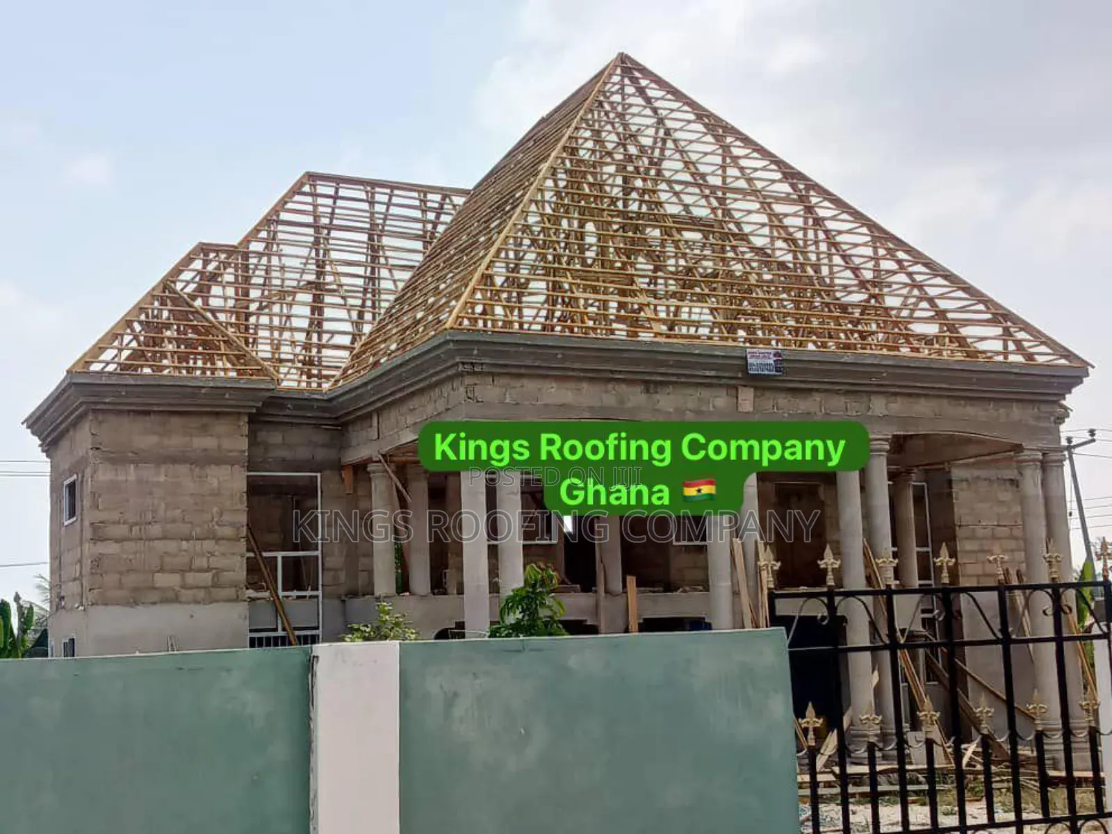 Experts in Alu-Zinc Roofing Wood-Work Structure
