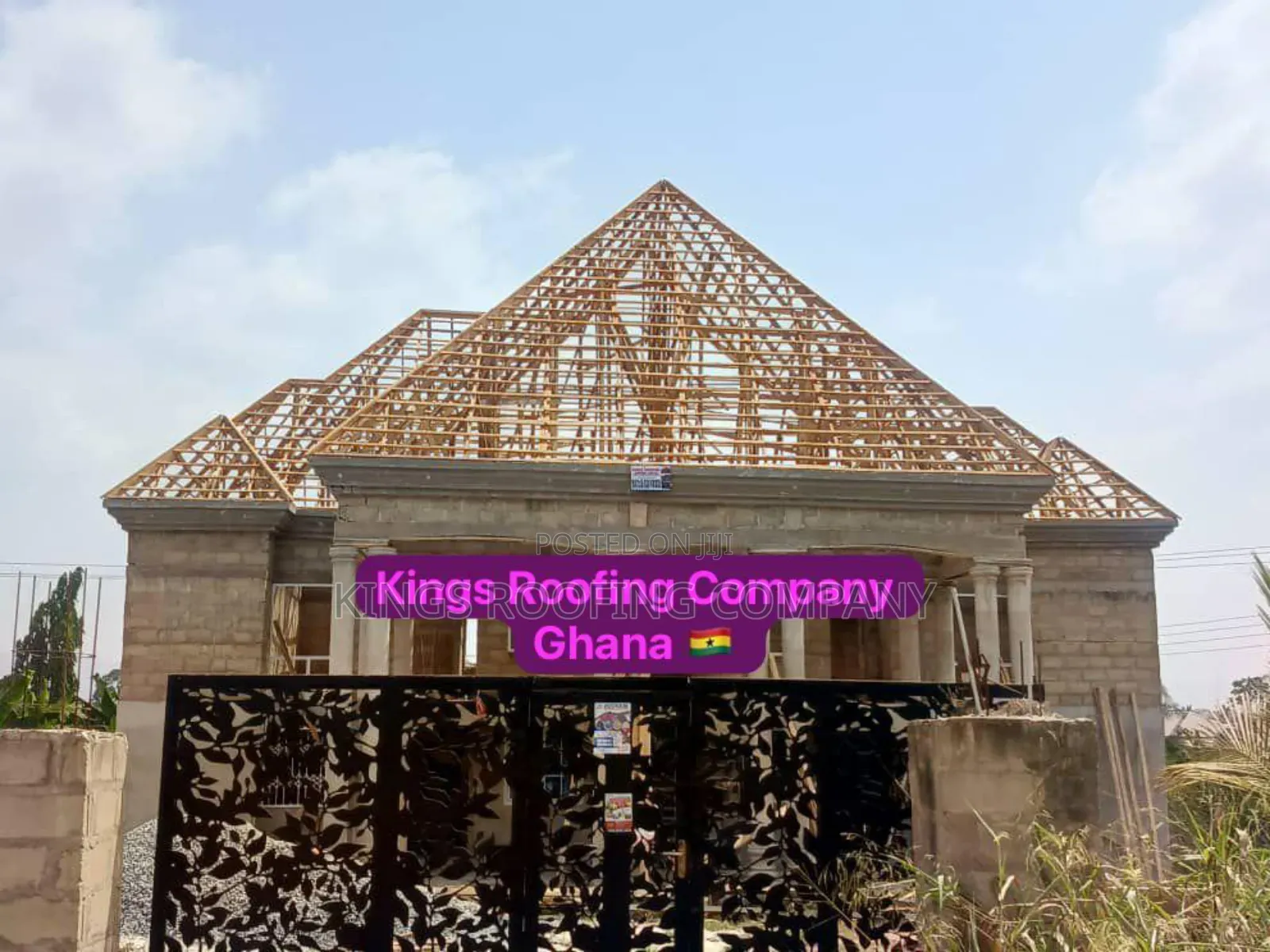 Experts in Alu-Zinc Roofing Wood-Work Structure