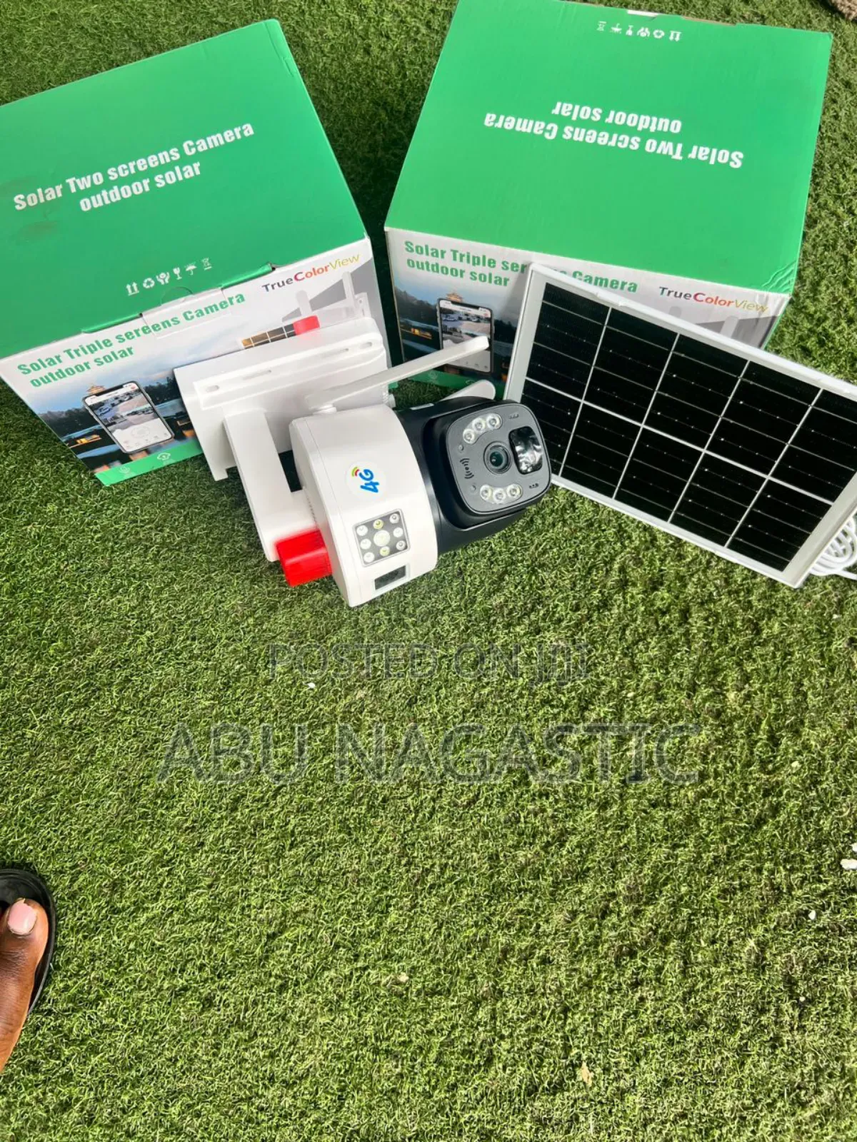 Dual Lens PTZ 4G Solar Camera