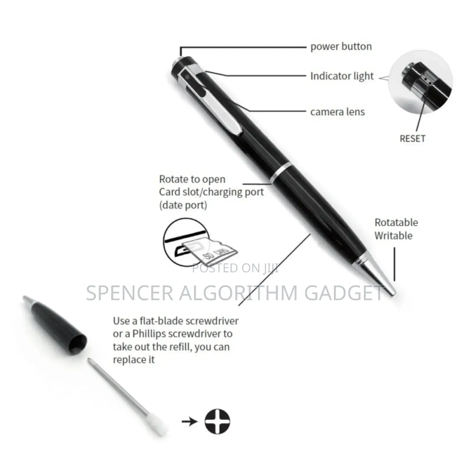Security Camera Pen Camra Voice Recorder
