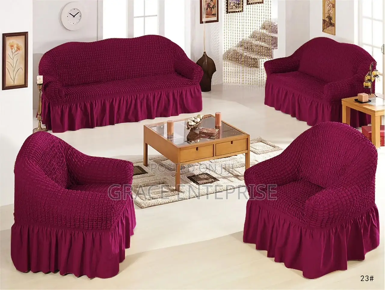 Super Quality Skirt Covers in Different Colors and Sizes