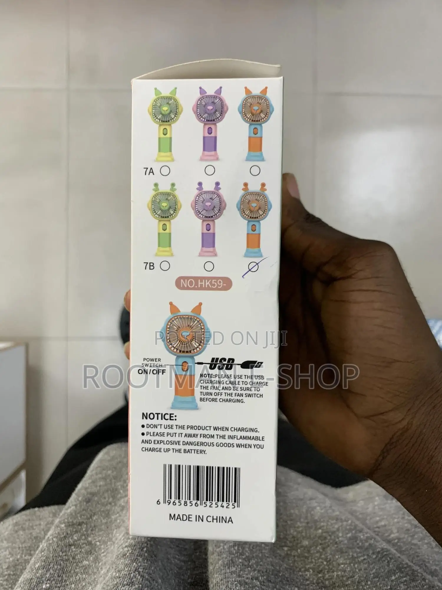 Handheld Mini Fan Powerful Small Personal Portable Fan
