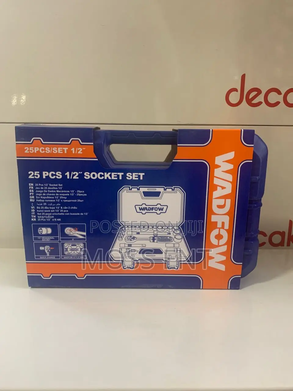 25 PCS 1/2" Socket Set - Wst2d25