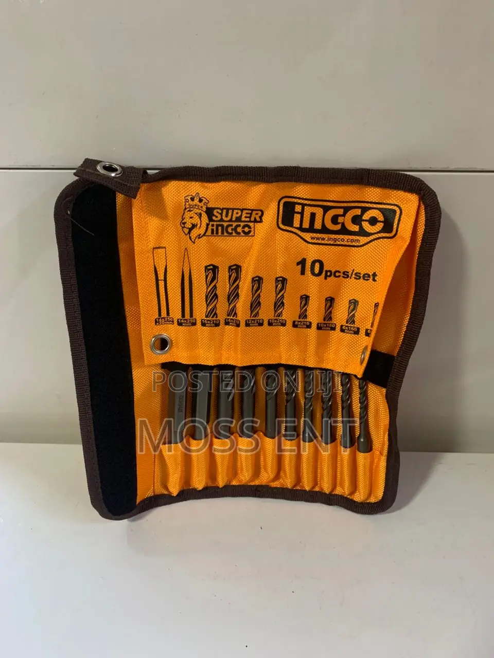 10pcs Drill Bits and Chisel Set - Akd2101
