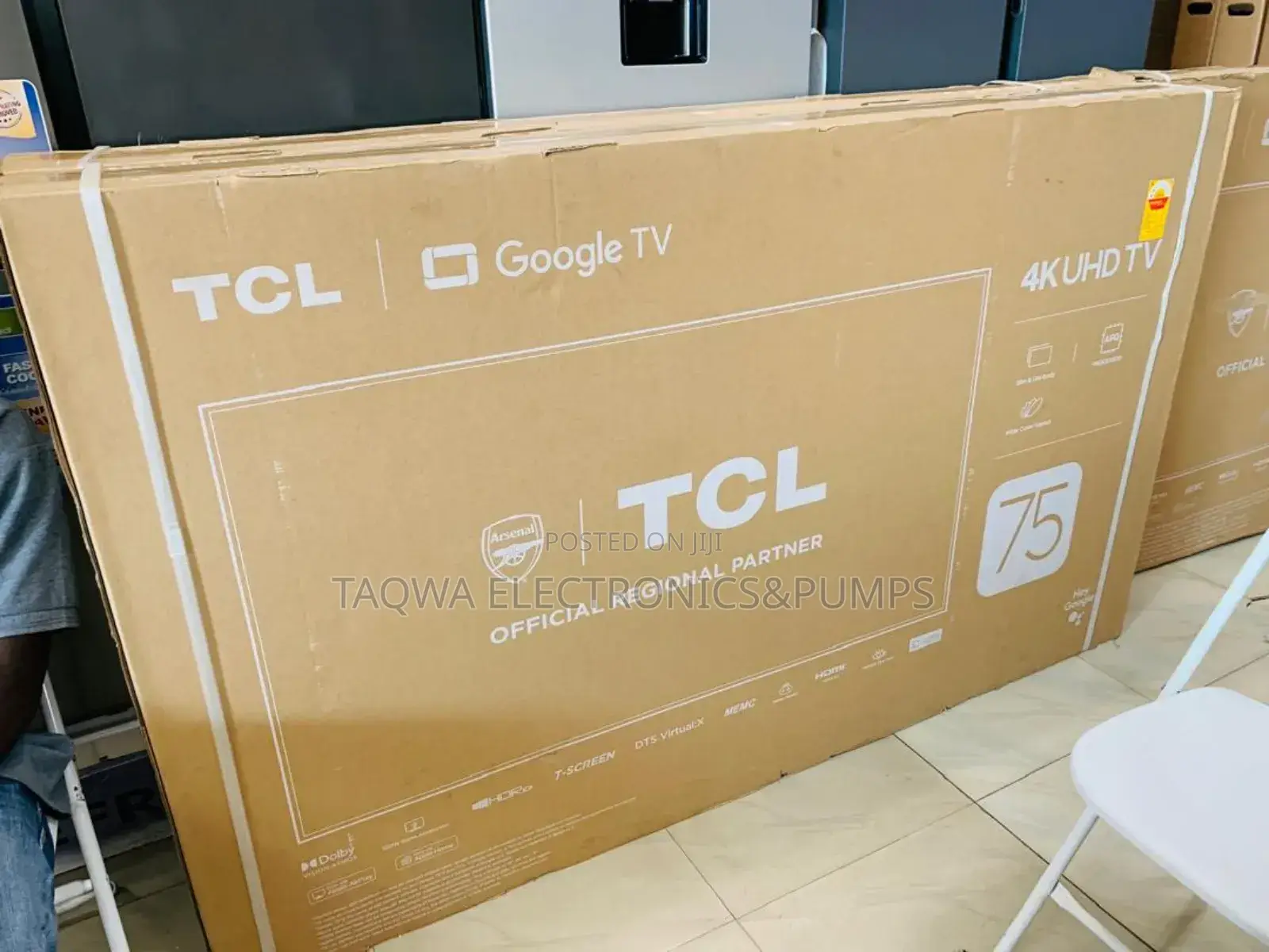 Magical TCL 75 Inches Google Tv
