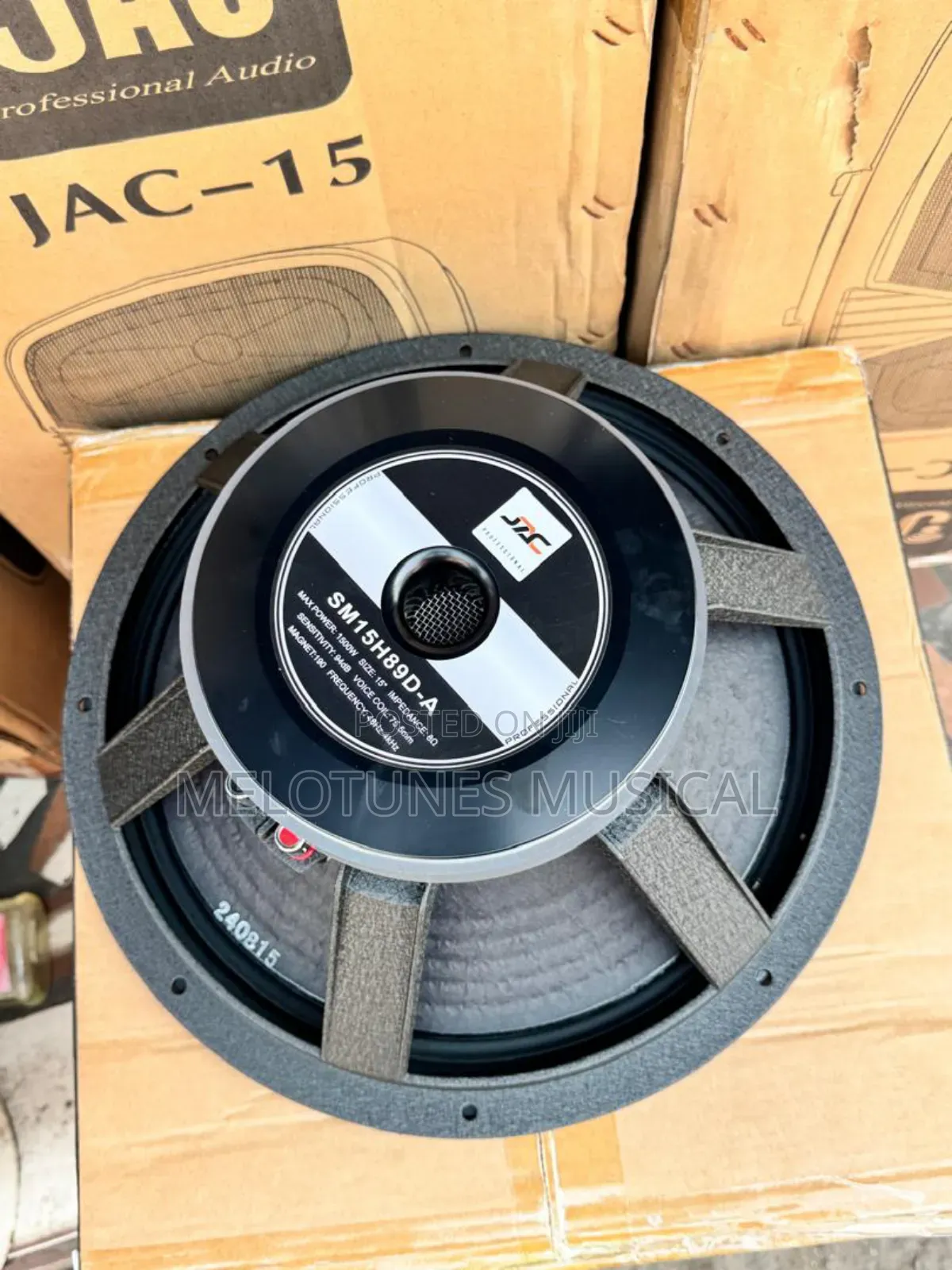 Jac 15inches 1500watt Naked Speaker
