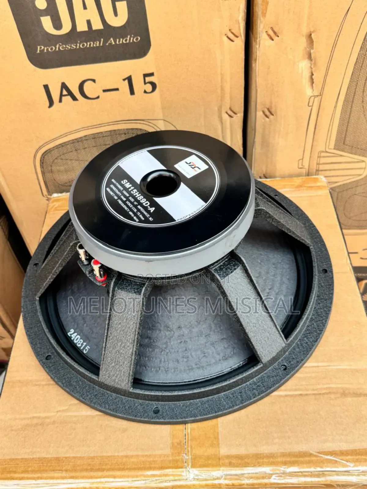 Jac 15inches 1500watt Naked Speaker