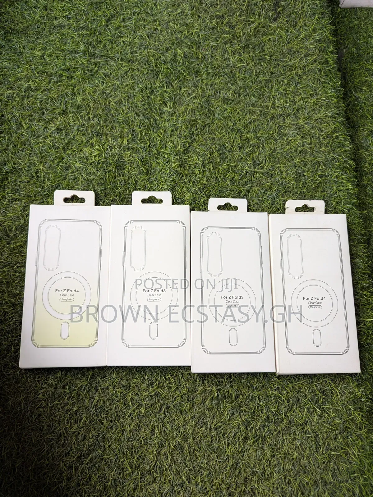 Z Fold 3 and 4 Transparent Case (Magsafe Support)