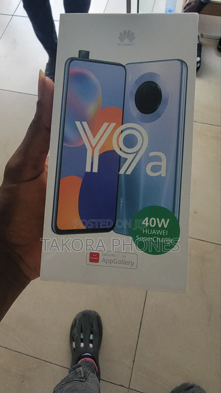 New Huawei Y9a 128 GB Gray