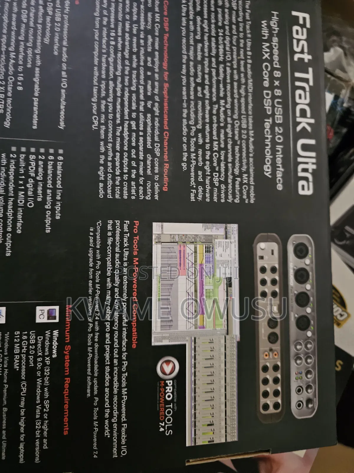 M Audio Fast Track Ultra