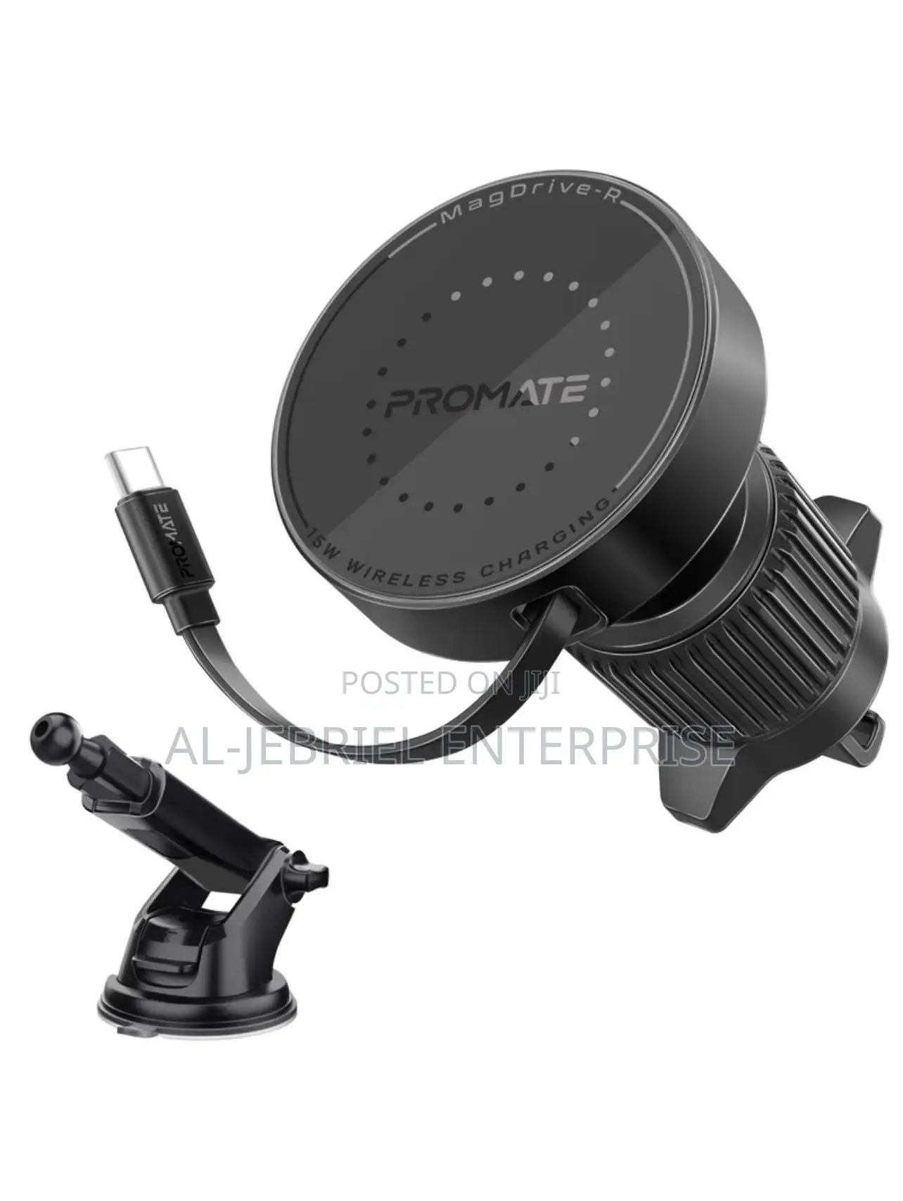 Promate Magdrive-R 2-in-1 Car Wireless Charging KIT