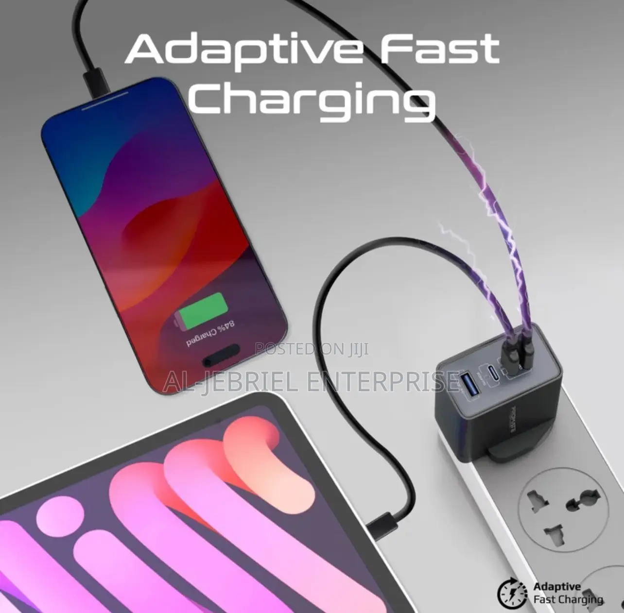 GANPORT-4 Promate 67 Watts Powerdelivery With Quick Charge