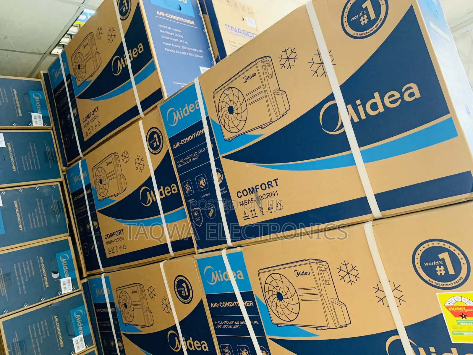 Very Sleek Midea Air Conditioner 1.5hp