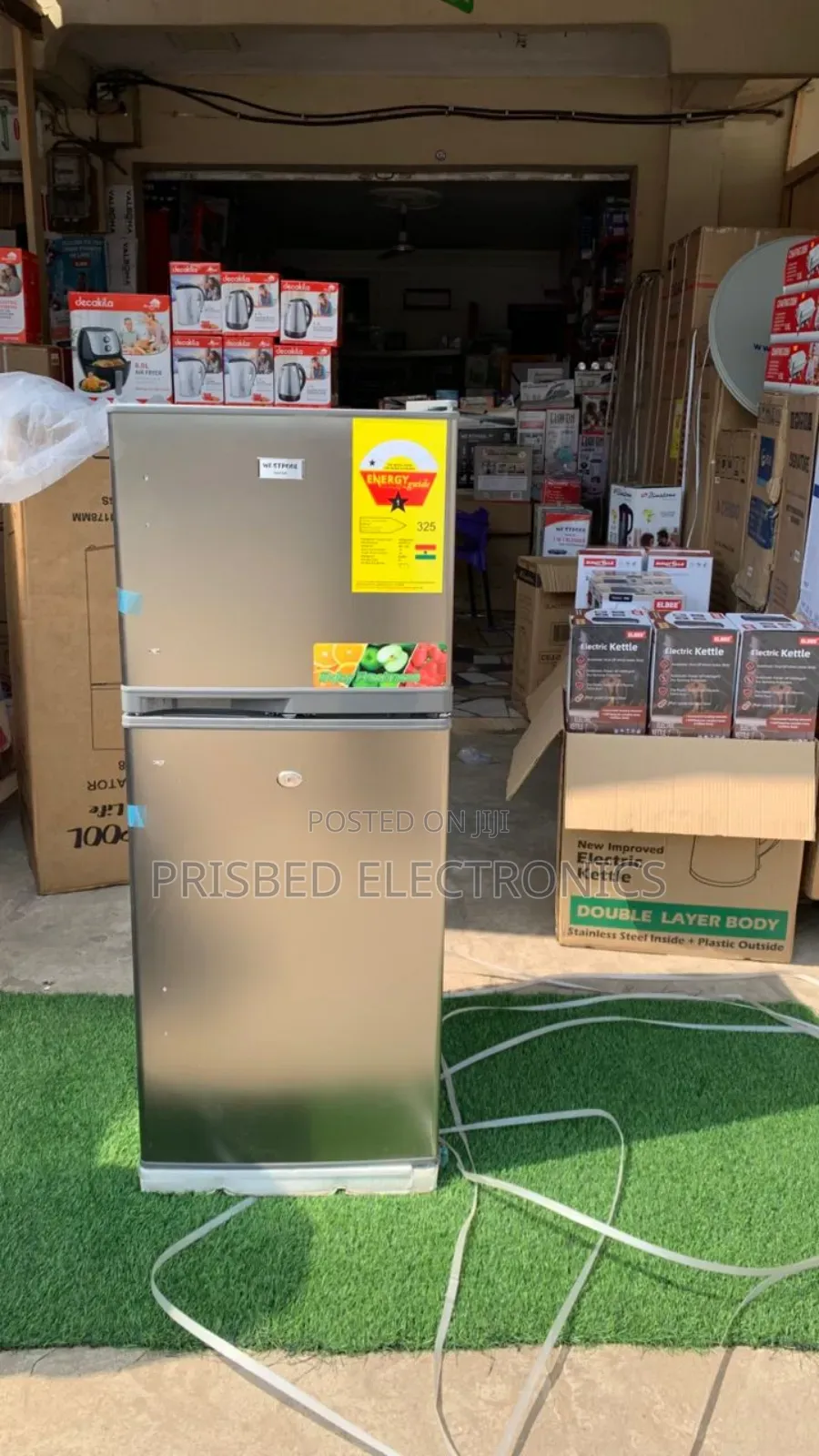 Westpool Durable Double Door Fridge 108 Litres