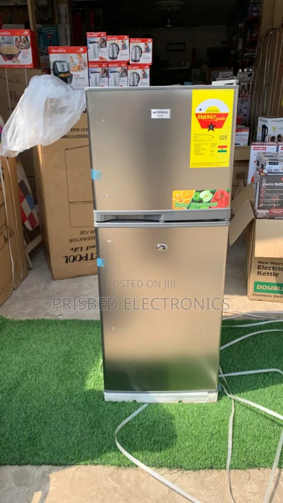 Westpool Durable Double Door Fridge 108 Litres