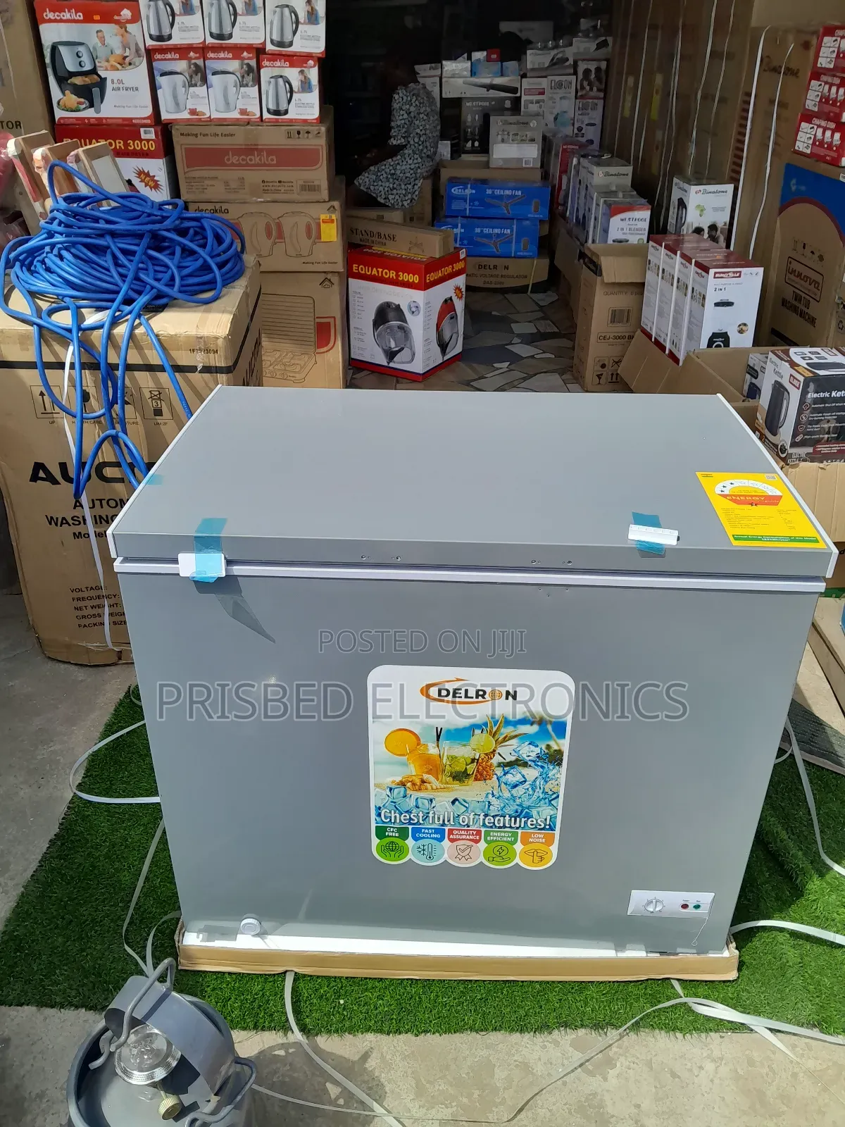 *Delron Durable Chest Freezer 230 Litres