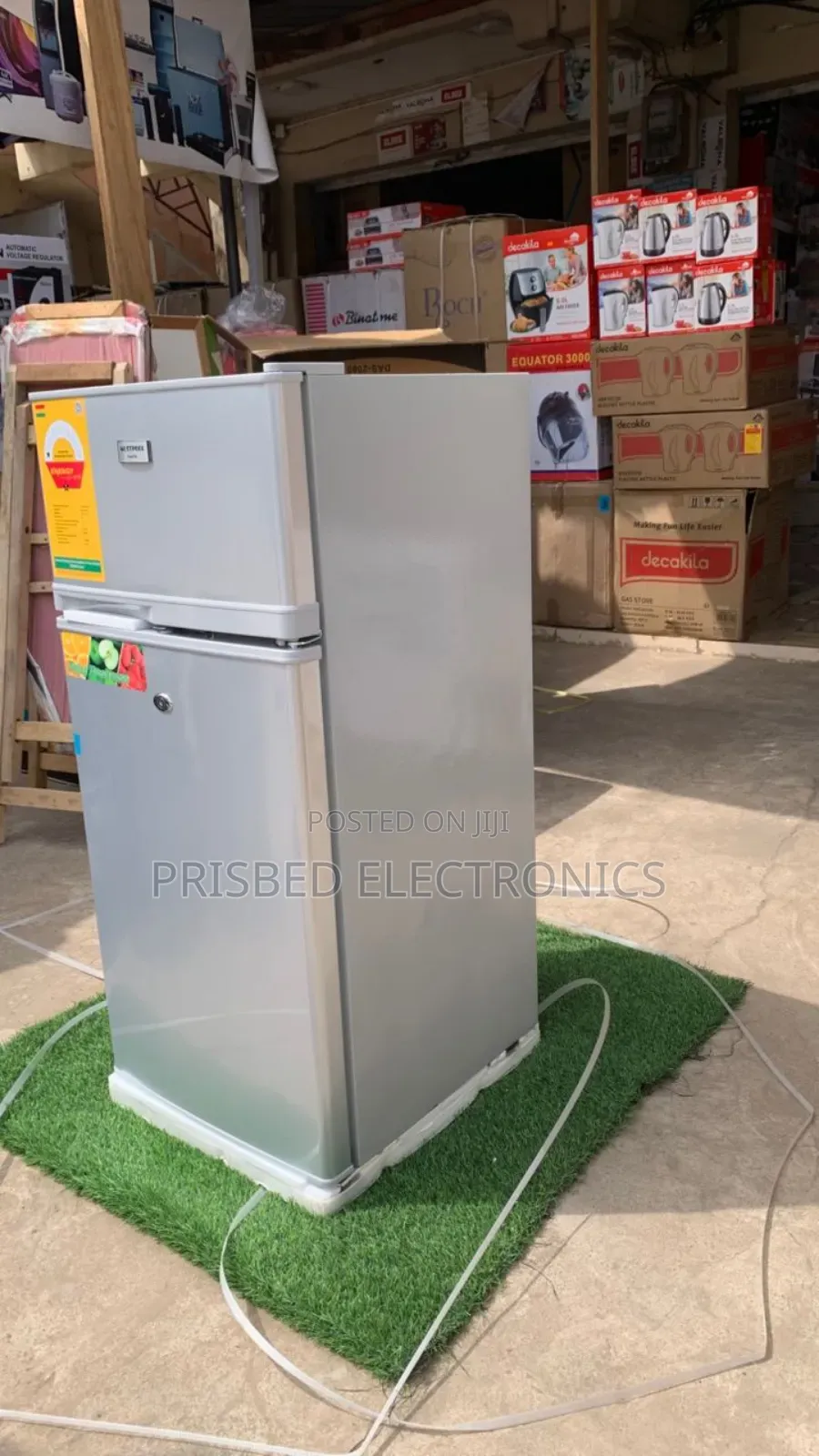 ^Westpool Double Door Fridge 95 Liters Top Freezer