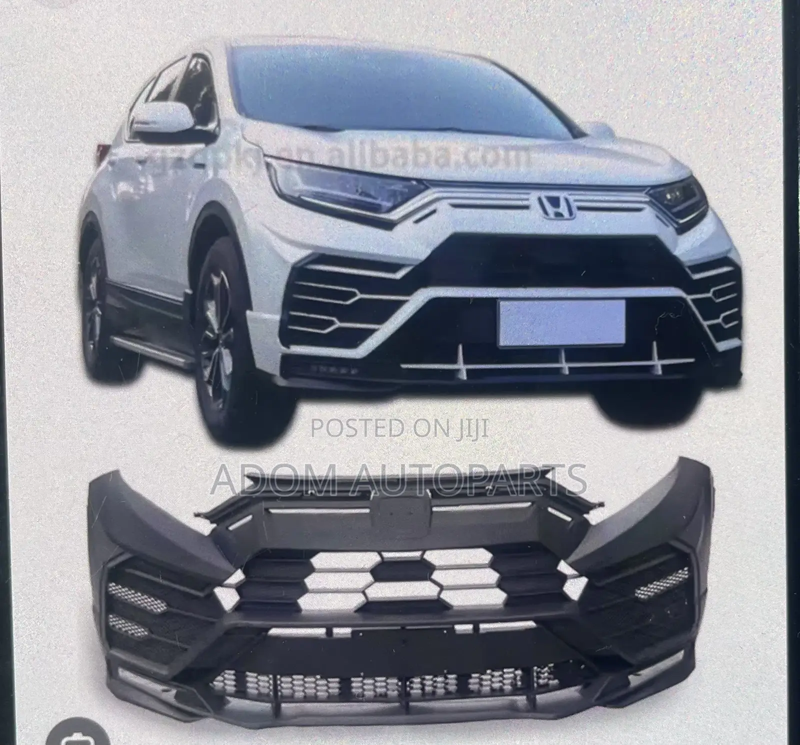 CRV Lamborghini Spec Front Bumper 2017 2018 2019 2020 - 2022