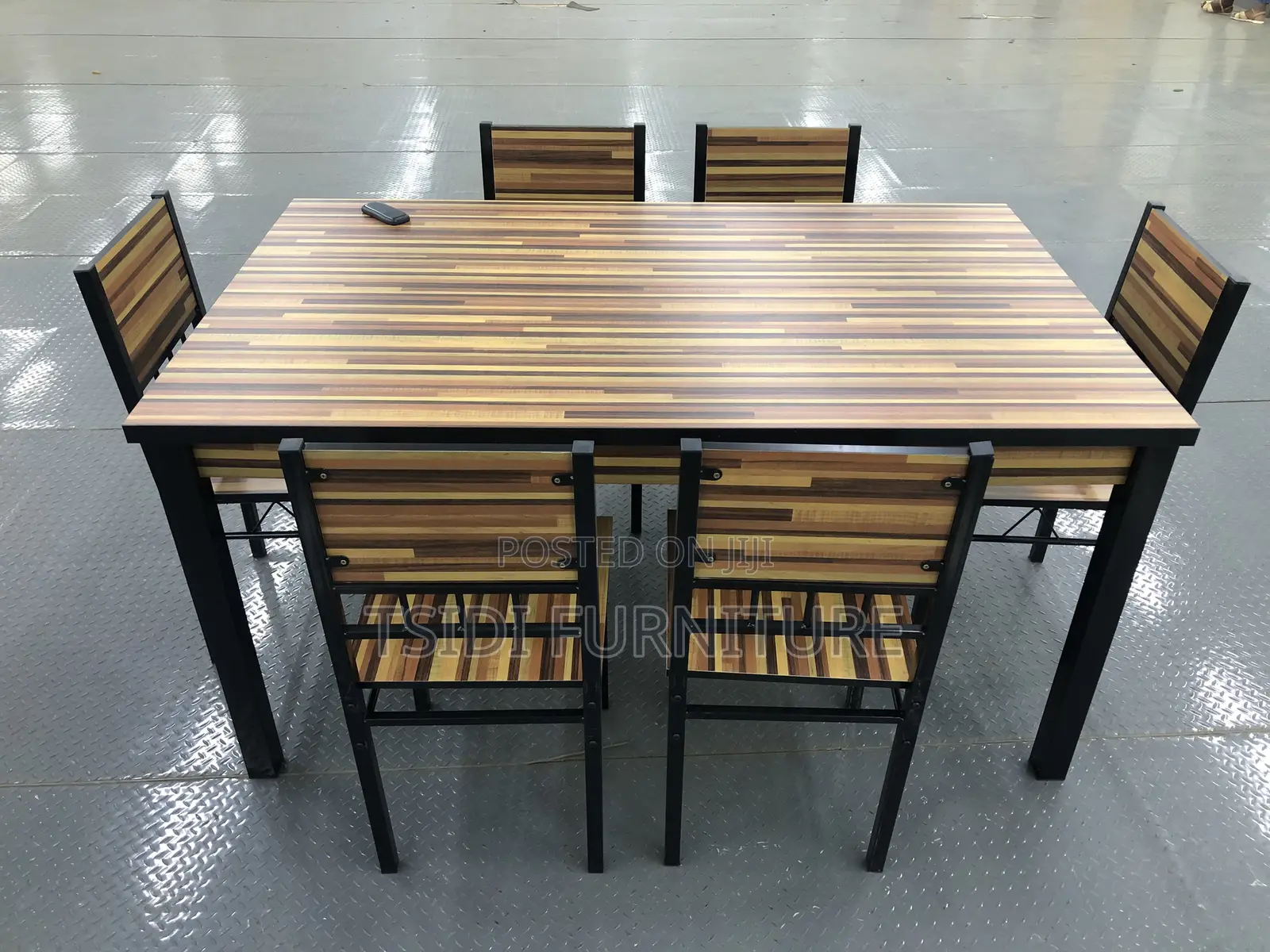 Wood Dining Sets With 6chairs