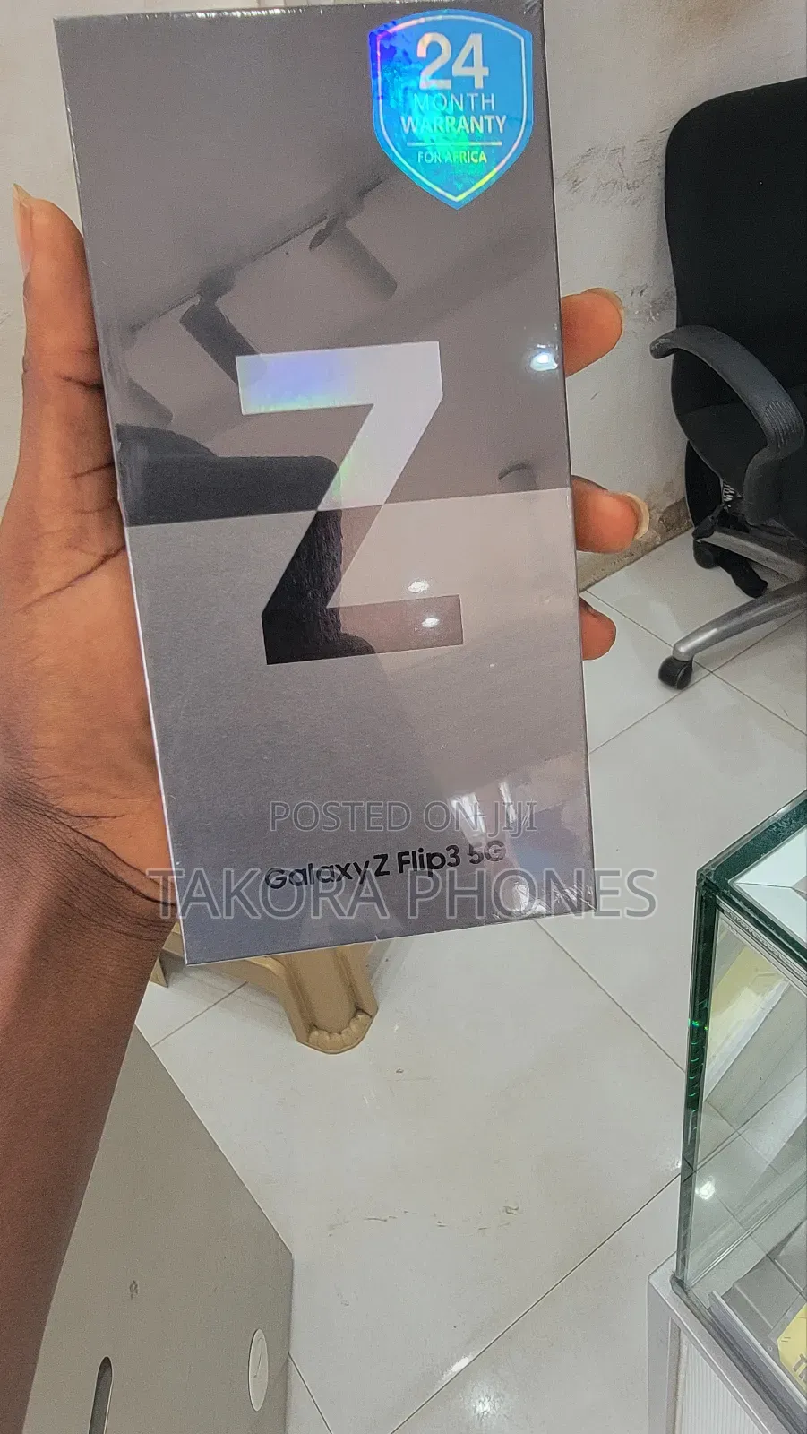 New Samsung Galaxy Z Flip 3 256 GB Gray